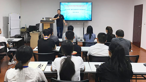 学无止境,精益求精 威可利公司第二期产品结构及机器故障处理培训课程开课啦!